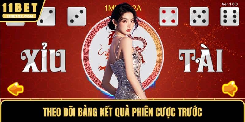Theo dõi bảng kết quả phiên cược trước