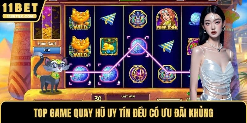 Top game quay hũ uy tín đều có ưu đãi khủng